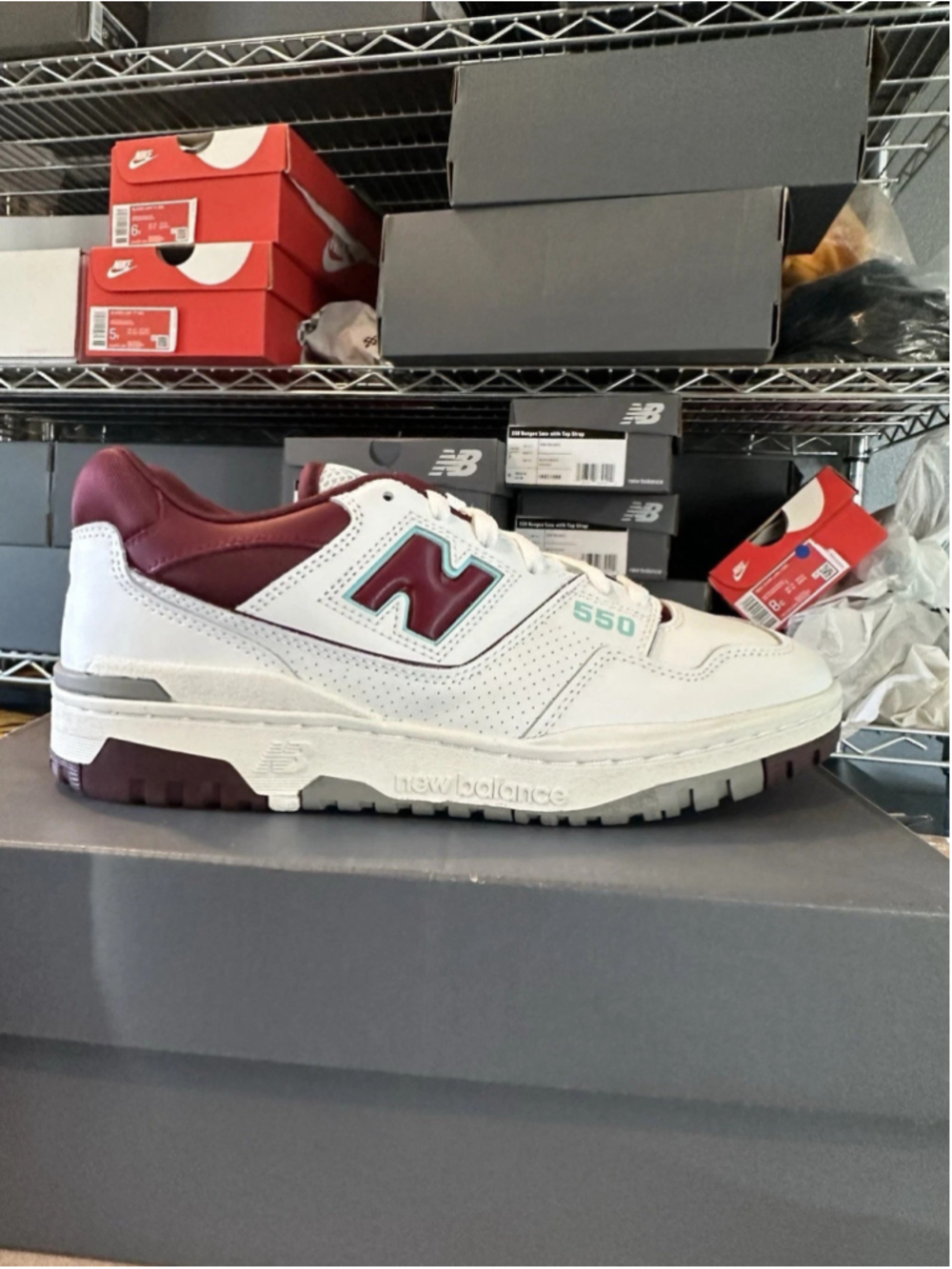 New Balance 550- Cyan BB550WBG